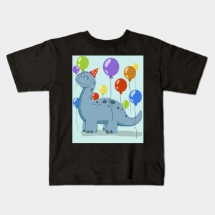 Dinosaur Birthday Kids T-Shirt